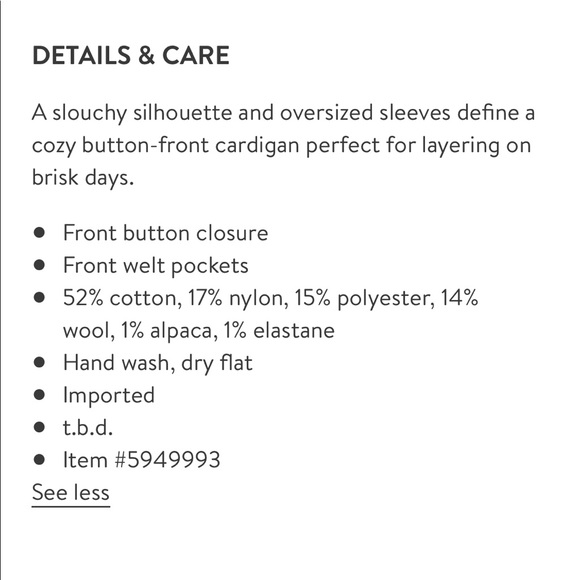 Free People Snow Drop Cardigan. - Picture 12 of 12